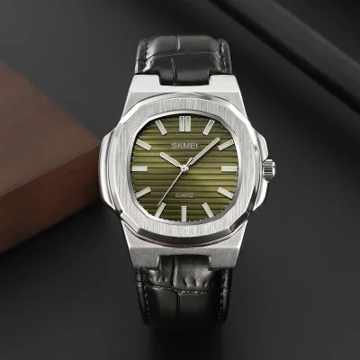 Чоловічий годинник Skmei 2512SIGN Silver-Green