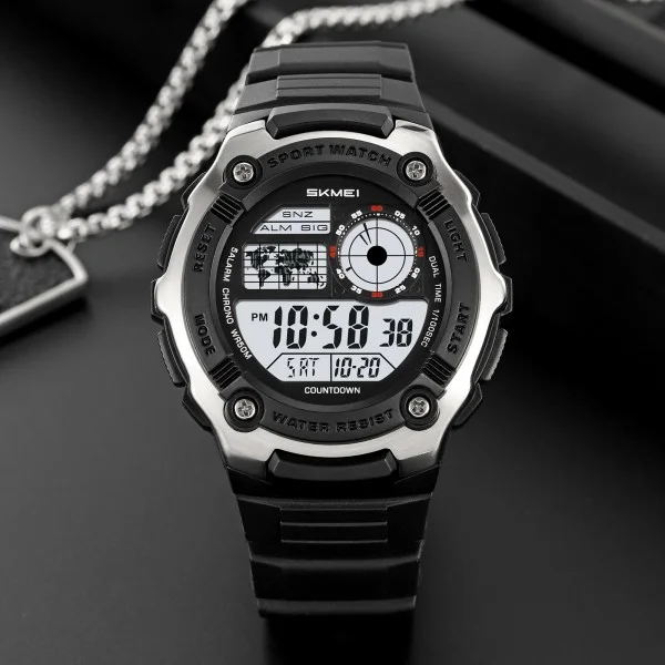 Чоловічий годинник Skmei 2517SI Silver фото 3