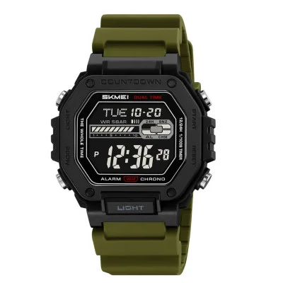 Чоловічий годинник Skmei 2523AG Army Green