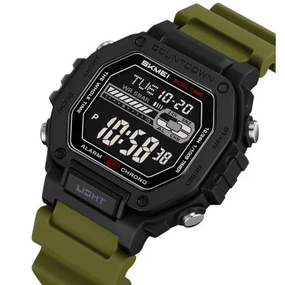 Чоловічий годинник Skmei 2523AG Army Green
