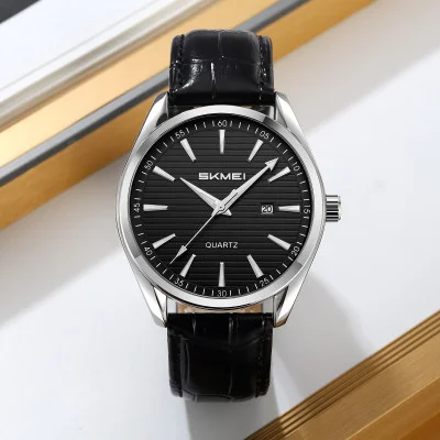 Мужские часы Skmei 2490SIBK Silver-Black