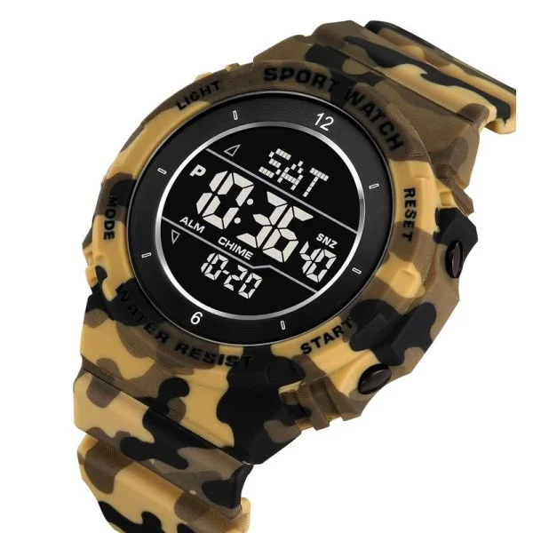 Мужские часы Skmei 2400CMGN Camo Green STOPPED фото 5