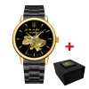 Чоловічий годинник Awarder 022-3D Black-Gold Automatics Steel Не Забуду Дім фото 2