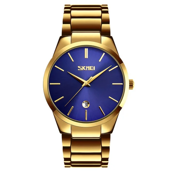 Мужские часы Skmei 9140GDBU Gold-Blue фото 1
