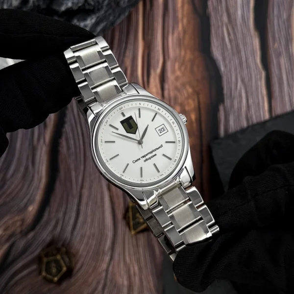 Наручний годинник Awarder 023 ТРО Срібло фото 4