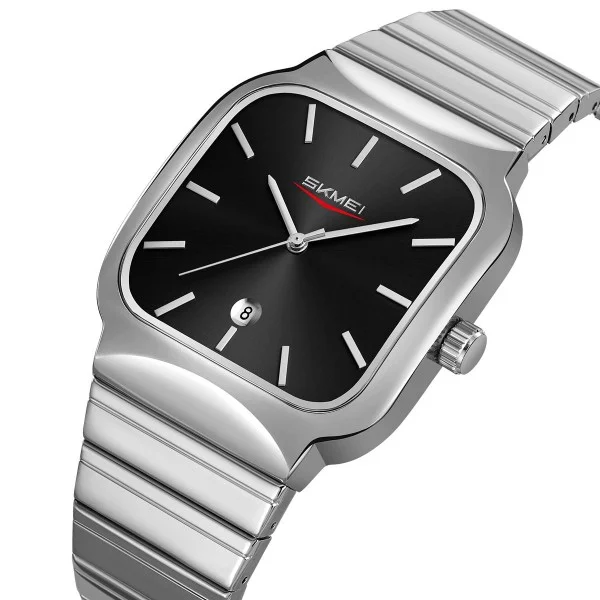 Чоловічий годинник Skmei 9361SIBK Silver-Black фото 4
