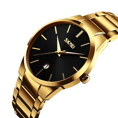 Чоловічий годинник Skmei 9140GDBK Gold-Black