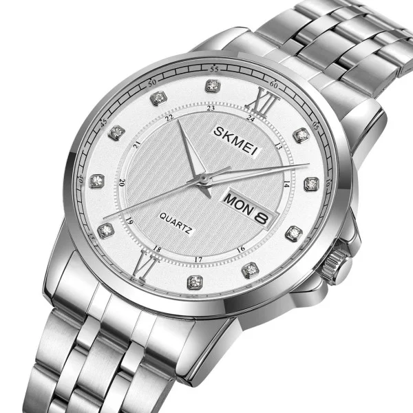 Чоловічий годинник Skmei 2084SISI Silver фото 5