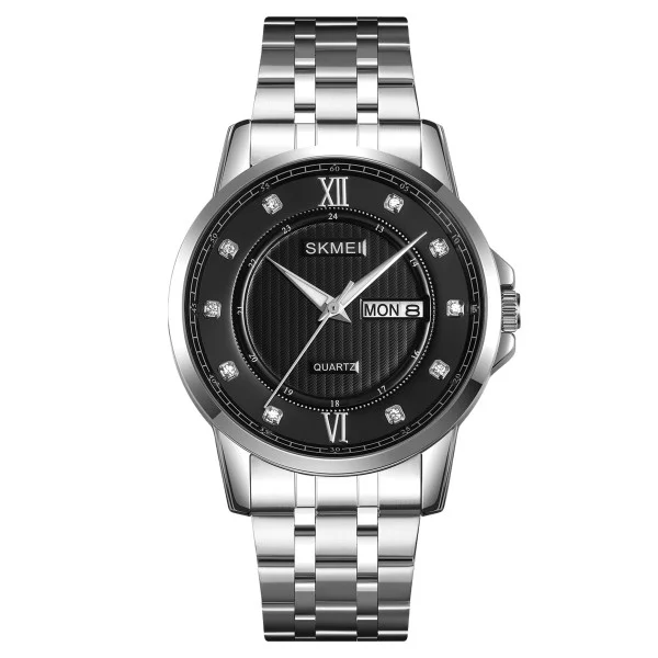 Мужские часы Skmei 2084SIBK Silver-Black фото 1