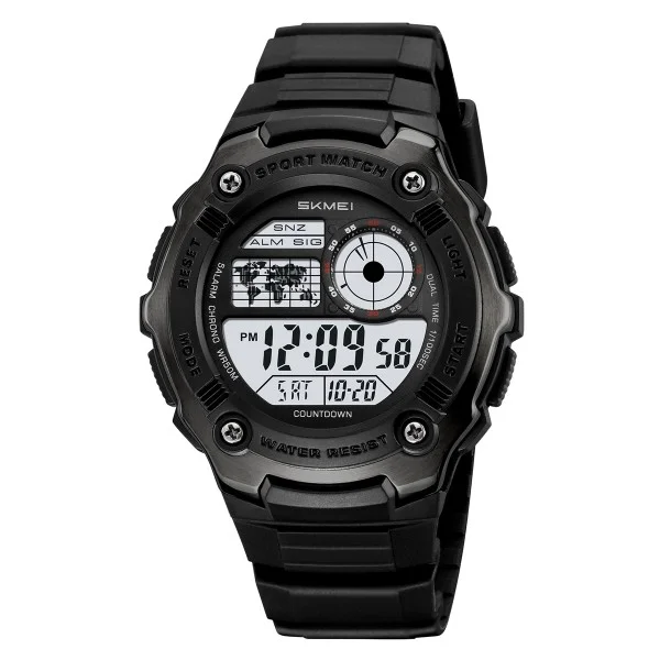 Чоловічий годинник Skmei 2517BK Black фото 1