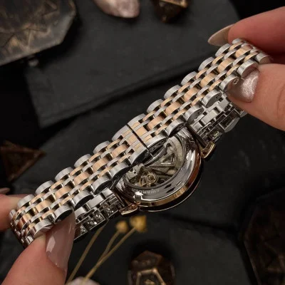 Жіночий годинник Awarder 047 Silver-Gold-Pink