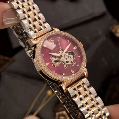 Жіночий годинник Awarder 047 Silver-Gold-Pink