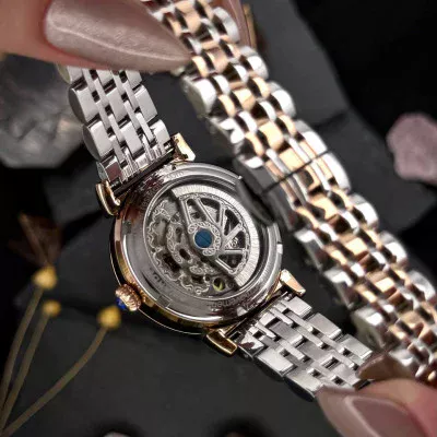 Женские часы Awarder 047 Silver-Gold-Blue