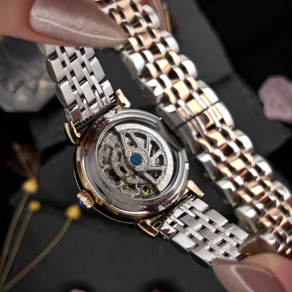 Жіночий годинник Awarder 047 Silver-Gold-Blue фото 3