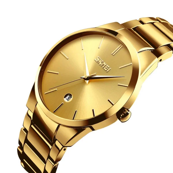 Чоловічий годинник Skmei 9140GD Gold фото 3