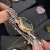 Жіночий годинник Awarder 049 Silver-Gold-Green фото 6