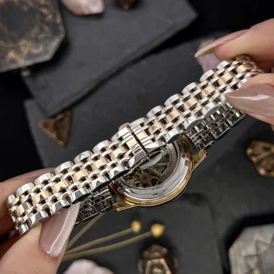 Жіночий годинник Awarder 049 Silver-Gold-Green
