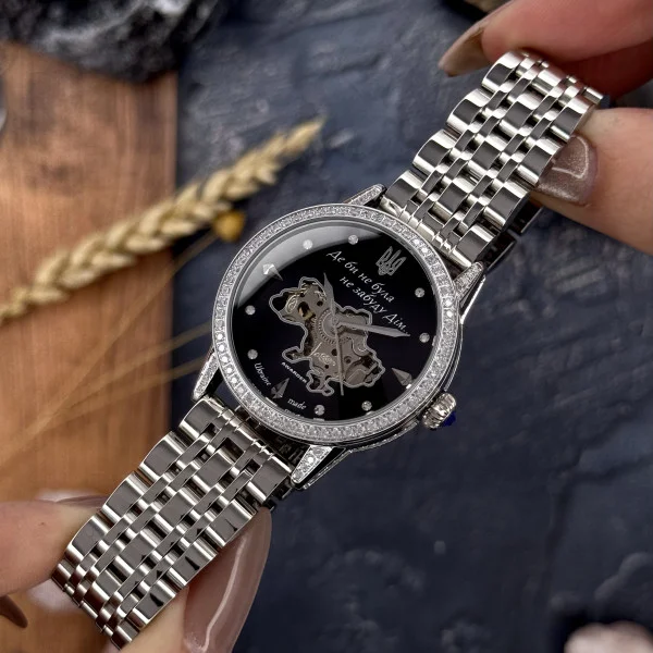 Женские часы Awarder 049 Silver-Black фото 4