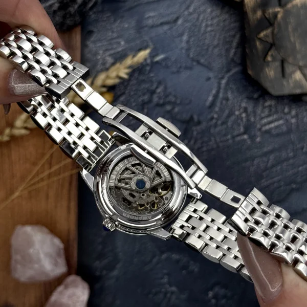 Женские часы Awarder 049 Silver-Black фото 8