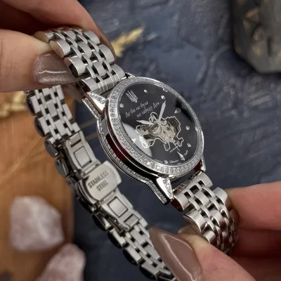 Женские часы Awarder 049 Silver-Black