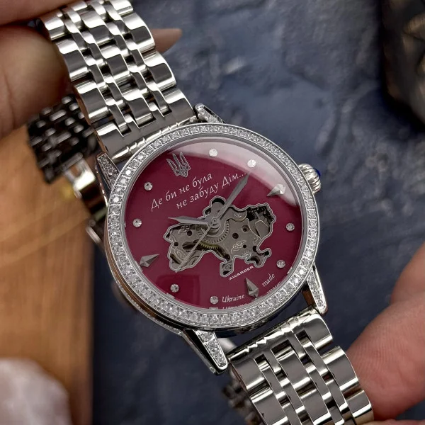 Женские часы Awarder 049 Silver-Pink фото 9