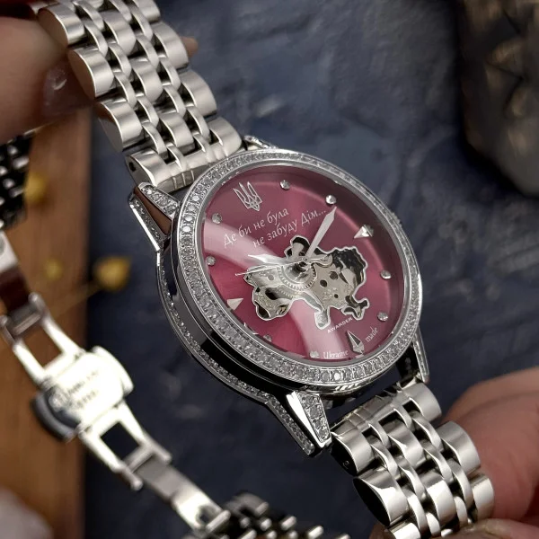 Женские часы Awarder 049 Silver-Pink фото 10