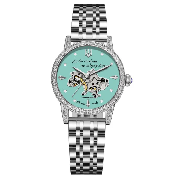 Жіночий годинник Awarder 049 Silver-Blue фото 1