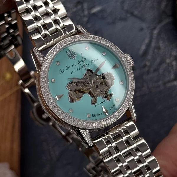 Жіночий годинник Awarder 049 Silver-Blue фото 9