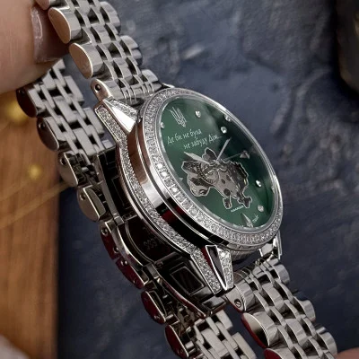 Женские часы Awarder 049 Silver-Green