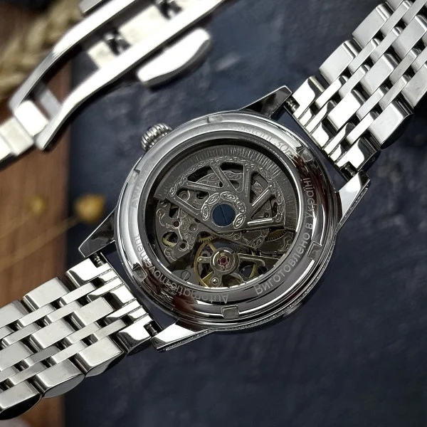 Жіночий годинник Awarder 049 Silver-Green фото 9