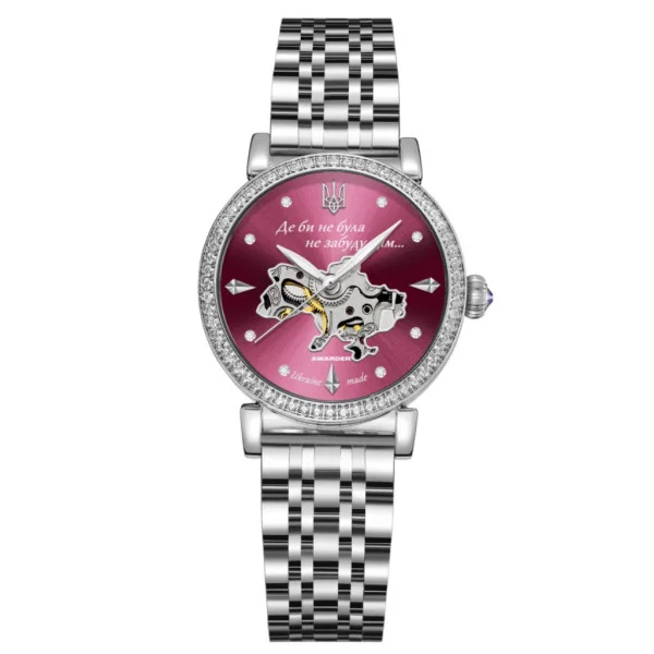 Жіночий годинник Awarder 047 Silver-Pink фото 1
