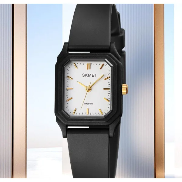Жіночий годинник Skmei 1651BKGD Black-Gold фото 6