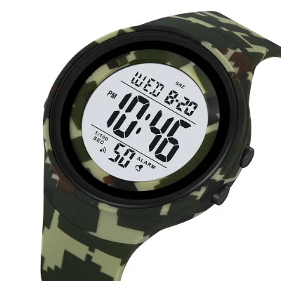 Чоловічий годинник Skmei 2093CMGN Camo Green
