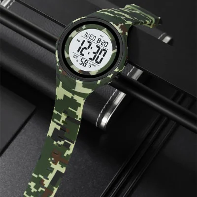 Чоловічий годинник Skmei 2093CMGN Camo Green