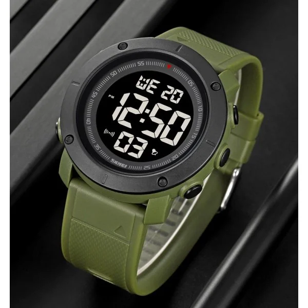 Чоловічий годинник Skmei 2122AGBK Army Green-Black фото 3