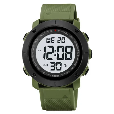Чоловічий годинник Skmei 2122AGWT Army Green-White