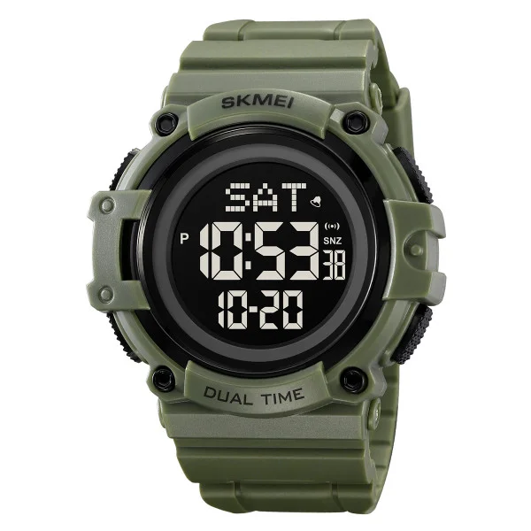 Чоловічий годинник Skmei 2230AG Army Green фото 1