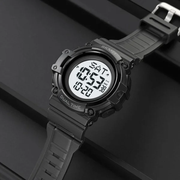 Мужские часы Skmei 2230BKWT Black-White фото 4