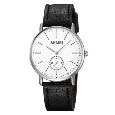 Чоловічий годинник Skmei 2308SI Silver SALE 2025 STOPPED