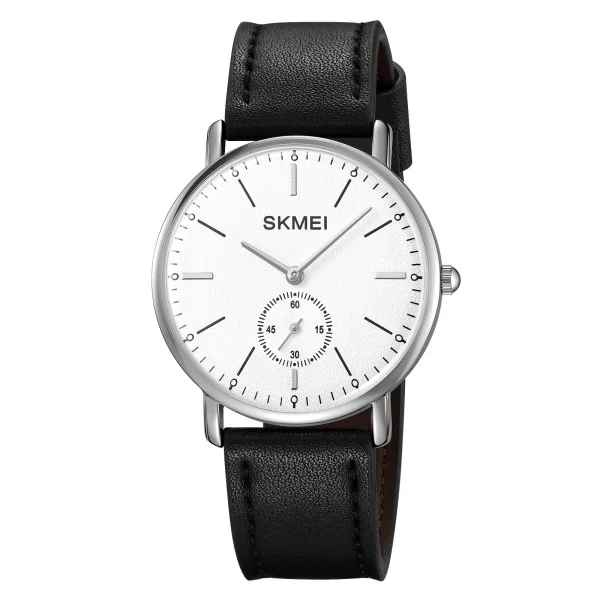 Чоловічий годинник Skmei 2308SI Silver SALE 2025 STOPPED фото 1