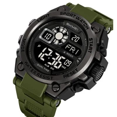 Чоловічий годинник Skmei 2318AG Army Green