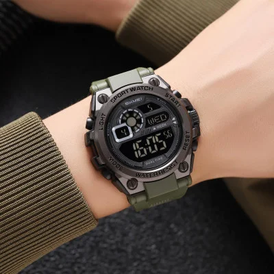 Чоловічий годинник Skmei 2318AG Army Green
