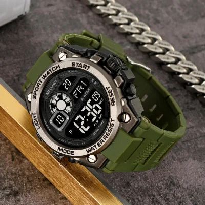 Мужские часы Skmei 2318AG Army Green
