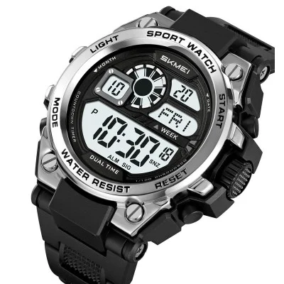 Чоловічий годинник Skmei 2318BKSI Black-Silver