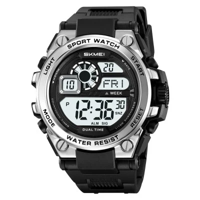Чоловічий годинник Skmei 2318BKSI Black-Silver