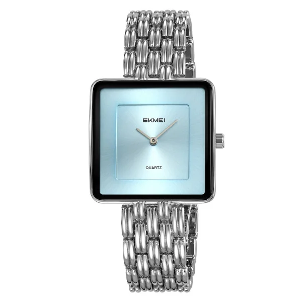Жіночий годинник Skmei 2372SIBU Silver-Blue STOPPED фото 1