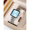 Жіночий годинник Skmei 2372SIBU Silver-Blue STOPPED фото 4