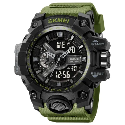 Чоловічий годинник Skmei 2396AG Army Green