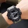 Чоловічий годинник Skmei 2396AG Army Green фото 3