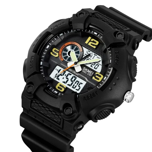 Чоловічий годинник Skmei 2397BKWT Black-White фото 7